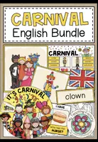 Vista previa - Unidades / Secuencias / Situaciones de Aprendizaje - CARNIVAL - English Bundle (Carnival in English lessons) - Portada