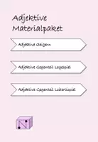 Vorschau - Spiele - Materialpaket Adjektivspiele - Deckblatt