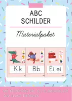 Vorschau - Poster - Materialpaket - ABC / Alphabet / Buchstaben Plakate (Aushang) - Deckblatt