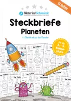 Vorschau - Arbeitsblätter - Mega-Bundle: Steckbriefe Planeten (11 Arbeitsblätter) - Deckblatt