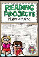 Vorschau - Arbeitsblätter - READING PROJECTS - Sammlung von Reading Comprehensions (wachsendes Paket) - Deckblatt