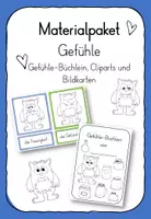 Vorschau - Arbeitsblätter - Materialpaket Gefühle - Deckblatt