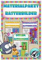 Vorschau - Stundenentwürfe - Wachsendes Materialpaket - Rasterbilder gestalten - Deckblatt