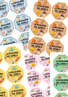 Vista previa - Juegos / Gamificación - Paquete: "Búsqueda del Gemelo" (estaciones del año) - Portada