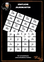 Vorschau - Stundenentwürfe - Alle Silbenkärtchen - Deckblatt