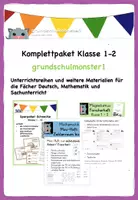 Vorschau - Unterrichtsreihen - Materialpaket Klasse 1-2 - Deckblatt
