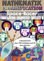 Vorschau - Spiele - Materialpaket Mathematik: Space Racer für Klasse 1 - Deckblatt