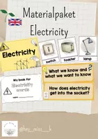 Vorschau - Arbeitsblätter - Materialpaket electricity - bilingualer Unterricht - Deckblatt