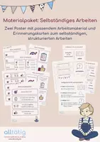Vorschau - Arbeitsblätter - Materialpaket: Selbständiges Arbeiten - Deckblatt