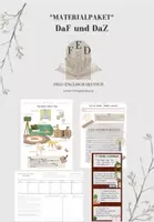 Vorschau - Arbeitsblätter - Materialpaket: DaZ und DaF (Deutsch als Zweitsprache) - Deckblatt