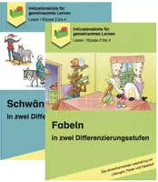 Vorschau - Arbeitsblätter - Sparpaket: Fabeln und Schwänke in zwei Differenzierungsstufen - Deckblatt