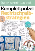 Vorschau - Stundenentwürfe - Komplettpaket Fresch-Methode & Rechtschreibstrategien - Deckblatt