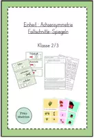 Vorschau - Arbeitsblätter - Materialpaket: Achsensymmetrie - Deckblatt