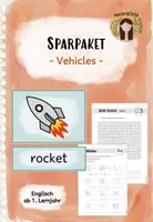 Vorschau - Arbeitsblätter - wachsendes Sparpaket: Vehicles - Deckblatt