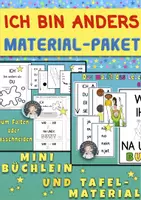 Vorschau - Mal- und Bastelvorlagen - Lied "Ich bin anders" - Materialpaket - Deckblatt