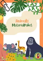 Vorschau - Arbeitsblätter - Wachsendes Materialpaket 'Animals' - Deckblatt