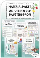 Vorschau - Stundenentwürfe - Materialpaket: Satzglieder (Wir werden Baustein-Profis) - Deckblatt