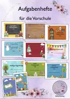 Vorschau - Arbeitsblätter - PAKET: Vorschule - Minihefte - Deckblatt