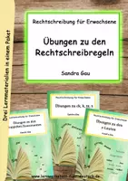 Vorschau - Arbeitsblätter - Übungen zu den Rechtschreibregeln (Sie) - Materialpaket - Deckblatt