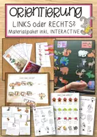 Vorschau - Arbeitsblätter - Links / Rechts - Sparpaket - Deckblatt