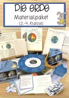 Vorschau - Arbeitsblätter - Die Erde - Materialpaket - Deckblatt