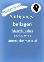 Vorschau - Arbeitsblätter - Materialpaket Sättigungsbeilagen - Deckblatt
