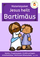 Vorschau - Arbeitsblätter - Jesus heilt Bartimäus - Materialpaket zur Blindenheilung - Deckblatt