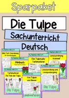 Vorschau - Arbeitsblätter - Sparpaket Tulpe - Deckblatt