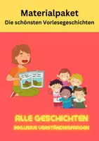 Vorschau - Arbeitsblätter - Materialpaket: Die schönsten Vorlesegeschichten - Deckblatt