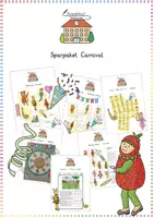 Vorschau - Arbeitsblätter - Sparpaket Carnival #faschingbeieduki - Deckblatt