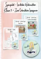 Vorschau - Stundenentwürfe - Sparpaket Lerntheke Weihnachten Klasse 3 + zwei interaktive Lesespuren - Deckblatt