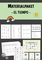 Vorschau - Arbeitsblätter - EL TIEMPO - Materialpaket - Deckblatt