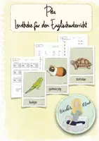 Vorschau - Arbeitsblätter - SPARPAKET - Pets - Flashcards + Lerntheke+Bingo+Wortschatzmeister - Deckblatt