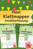 Vorschau - Fördermaterial/Inklusion - Materialpaket, Anzahlerfassung, Simultanerfassung, Menge-Zahl-Zuordnung, TEAACH - Deckblatt