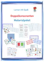 Vorschau - Spiele - Doppelkonsonanten: Materialpaket - Deckblatt