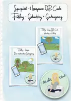 Vorschau - Arbeitsblätter - Sparpaket - 2 Lesespuren Frühling QR Code - Geburtstag / Gartenzwerg - Deckblatt