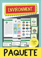 Vista previa - Unidades / Secuencias / Situaciones de Aprendizaje - Environment: Paquete de materiales (Inglés) - Portada