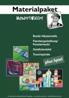 Vorschau - Stundenentwürfe - Materialpaket · HUNDERTWASSER - Deckblatt