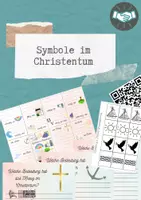 Vorschau - Arbeitsblätter - Materialpaket: Symbole im Christentum - Deckblatt