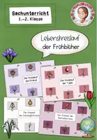 Vorschau - Arbeitsblätter - Frühblüher Lebenskreislauf Paket | Tulpe Krokus Schneeglöckchen - Deckblatt
