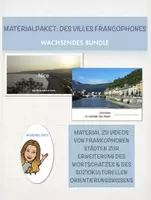 Vorschau - Präsentationen/Tafelbilder - Visiter des villes francophones - Wortschatz & soziokulturelles Orientierungswissen - Deckblatt