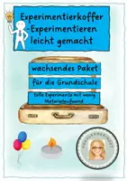 Vorschau - Arbeitsblätter - SILVESTER Sale🔥Experimente-Koffer: experimentieren leicht gemacht - Deckblatt
