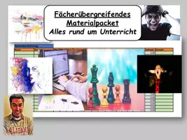 Vorschau - Stundenentwürfe - Fächerübergreifendes Materialpaket - Alles rund um Unterricht - Deckblatt