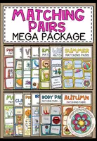 Vorschau - Spiele - MATCHING PAIRS - Sammlung für den Englischunterricht (wachsendes Paket) - Deckblatt