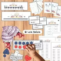 Vista previa - Unidades / Secuencias / Situaciones de Aprendizaje - Matemáticas Manipulativas Pack - Cangrejos/Verano. - Portada