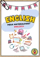 Vorschau - Stundenentwürfe - Wachsendes Mega Materialpaket Englisch | XXL Paket - Deckblatt