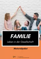 Vorschau - Arbeitsblätter - Familie - Materialpaket - Deckblatt