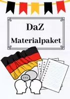 Vorschau - Unterrichtsreihen - DaZ/DaF Materialpaket - Deckblatt