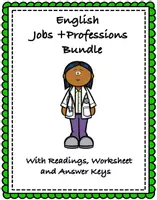Vorschau - Arbeitsblätter - English Jobs and Career Bundle: Top 5 @30% off! (Englisch / Berufe) Paket - Deckblatt