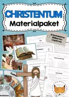 Vorschau - Arbeitsblätter - Christentum Materialpaket - Deckblatt
